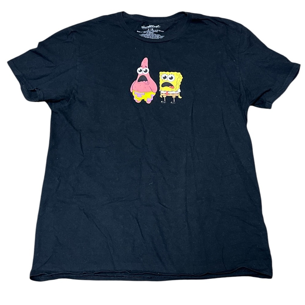 🟡Nickelodeon Spongebob Squarepants Men’s Graphic Shirt Size L